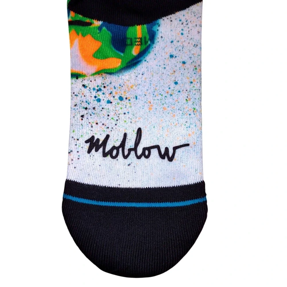 Stance MO Skull Casual Crew‎ Socks Medium US Mens 6-8.5 US Womens 8-10.5
